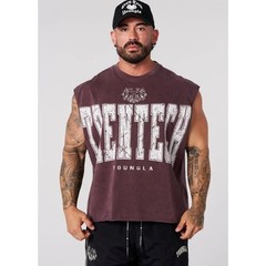 Men’s Summer Oversized Cotton Tank Top Sleeveless T-Shirt Sport Gym Casual