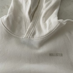 Hollister men Sweat Shirt white Relax Fit XL