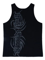 Metal Mulisha Men’s Deathstrike Tank Top Helmet and Skull FMX Motocross Logo MX
