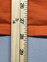 Mighty Bobcat Orange Long Sleeve T-Shirt Size XL