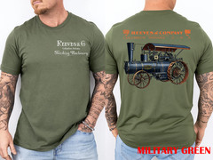 Steam Engine T-Shirt – Vintage Locomotive Graphic – Classic Railway Train Shirt