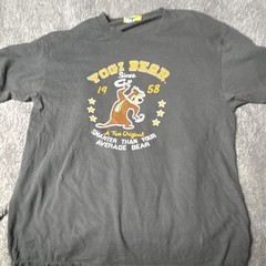 VTG Hanna-Barbera Collection Yogi Bear Graphic Tee Men’s Gray L Classic Alstyle
