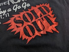 Motley Crue Hollywood Takeover Red Foil Two-Sided T-ShirtBlack Small The Roxy