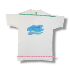 Vintage “Accent On Health” Graphic Fruit of the Loom White T-Shirt Men’s L