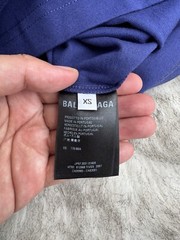 Balenciaga Logo Tshirt Marine Blue | Size XS / XSmall | Normal fit RRP £550