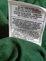 Vintage 90s Fruit Of The Loom T-Shirt Mens XL Green Blank Single Stitch USA