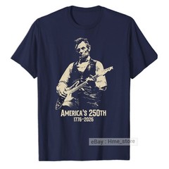Abraham Lincoln Playing Guitar T-shirt 4th of July 250th Anniversary America Tee