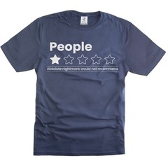 Funny Introvert Shirt People Not Recommend T-Shirt Anti Social Person Gift Tee