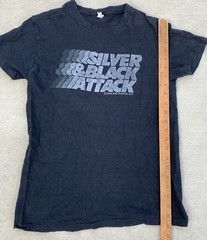 Vtg Silver & Black Attack c Oakland Raiders Football 1979 T Shirt 70s 1970s M