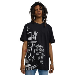 Reason Walter White T-Shirt Men’s Large Black Graphic Tee Breaking Bad