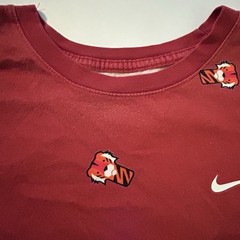 NIKE GOLF TW TIGER WOODS ALL OVER PRINT T-SHIRT Red 2XL Golf Gear