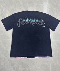 Mens NEW Godspeed Skeleton Basketball player trophy print Short sleeved T-shirt