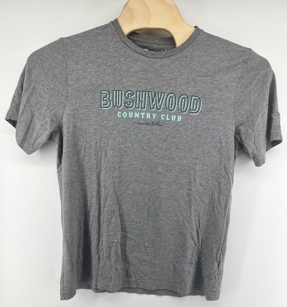 Travis Mathew Bushwood Country Club T-Shirt Mens Size L Gray Caddyshack