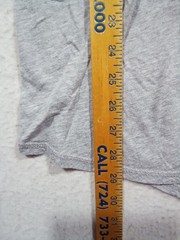ON the Byas Longer Length 3/4 Sleeve Raglan Shirt Men’s Large Yellow