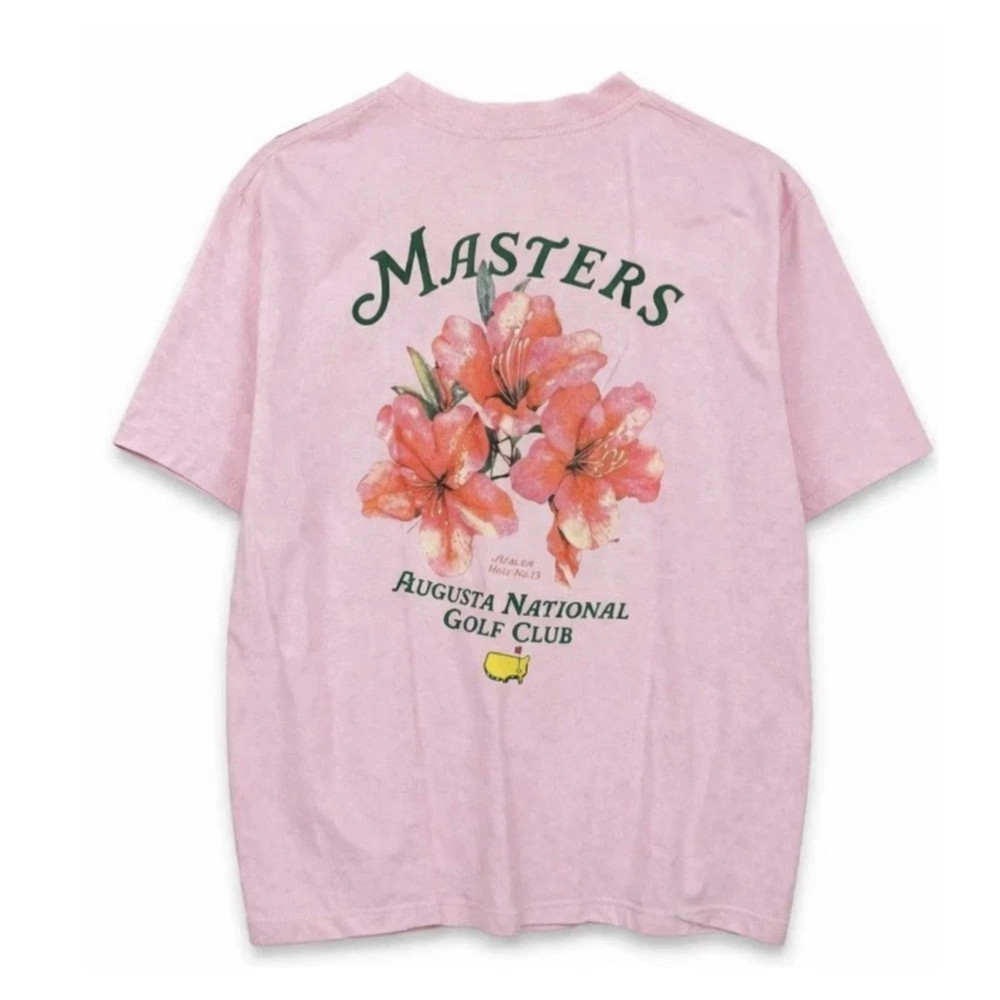 2026 Pink Masters Azalea T-shirt – Augusta National Golf Club Reprint