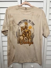 Zach Bryan “Something in the Orange” Tie Dye Graphic Country T-Shirt Size Large