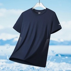 Quick Dry Sports T-Shirt Men’s Running Hiking Fishing Outdoor Breathable Top