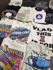 Vintage Wholesale T Shirt Lot Racing Tees Harley Davidson Various Sizes
