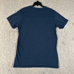Kuhl Mens Shirt Medium Organic Cotton Blue Graphic Tee Wildfibre