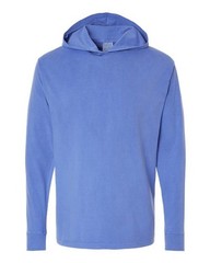 Comfortwash By Hanes Unisex Garment-Dyed Jersey Hooded Long Sleeve T-Shirt – GDH