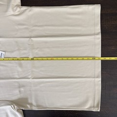 Uniqlo U AIRism Cotton Crew Neck Oversized T-Shirt 41 Yellow Size S