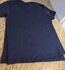 New! Lot of 2 Outerknown Mens XS Tee Shirt 100% Organic Cotton Blue Peru