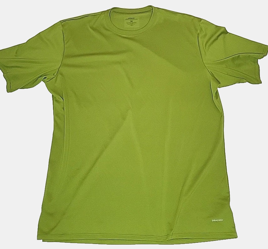 Patagonia Capilene Base Layer Shirt Men’s 2XL Short Sleeve Performance USA Made