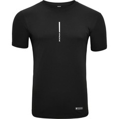 RDX T2 Black Short Sleeve Sweat-Wicking Gym T-Shirt for Men