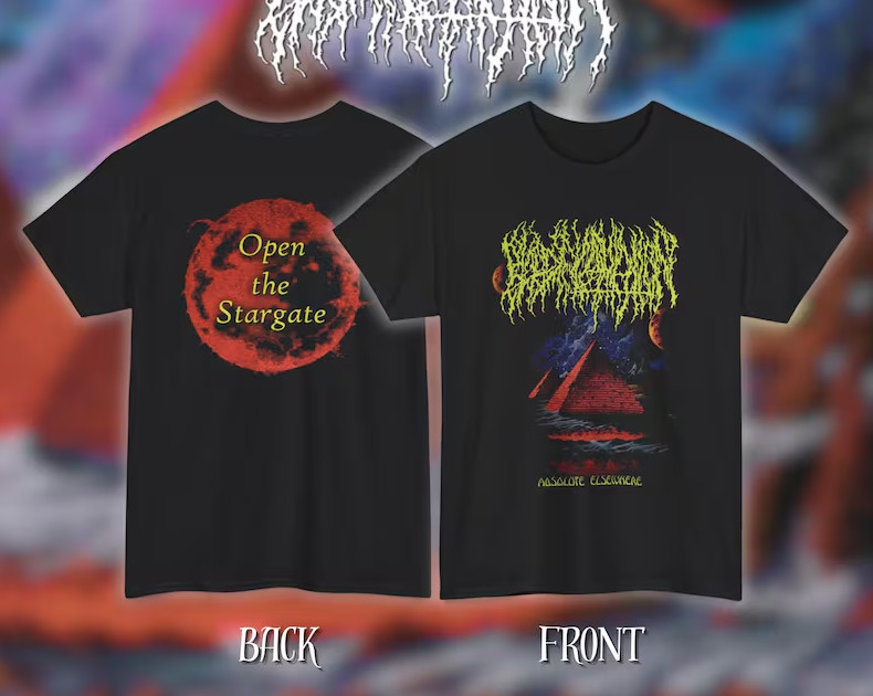 Blood Incantation – Absolute Elsewhere Vintage Style Heavy Cotton Unisex Metal