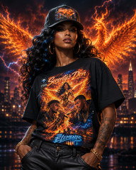 Designer T-Shirt – Sizes L, XL, XXL, XXXL – Elements of Hip Hop –