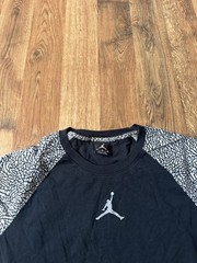 VTG Nike Air Jordan 3 Cement Long Sleeve Jersey Shirt Mens Size Medium Jumpman