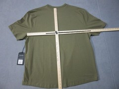 TPJ Shirt Mens 2XL Military Olive Green The Perfect Jean Stretch Crewneck New