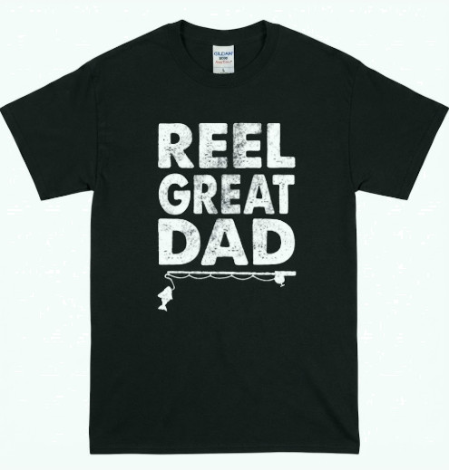Reel Cool Dad Funny Fishing T-Shirt – Father’s Day Papa Grandpa Tee