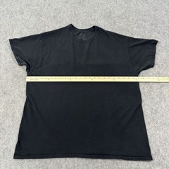 Hanes ComfortSoft Short Sleeve Casual T-shirts Size XL Black 100% Cotton Made