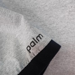 Vintage Palm Pilot Shirt Mens Large Gray Ringer Cell Phone PDA Tech Promo T Y2K