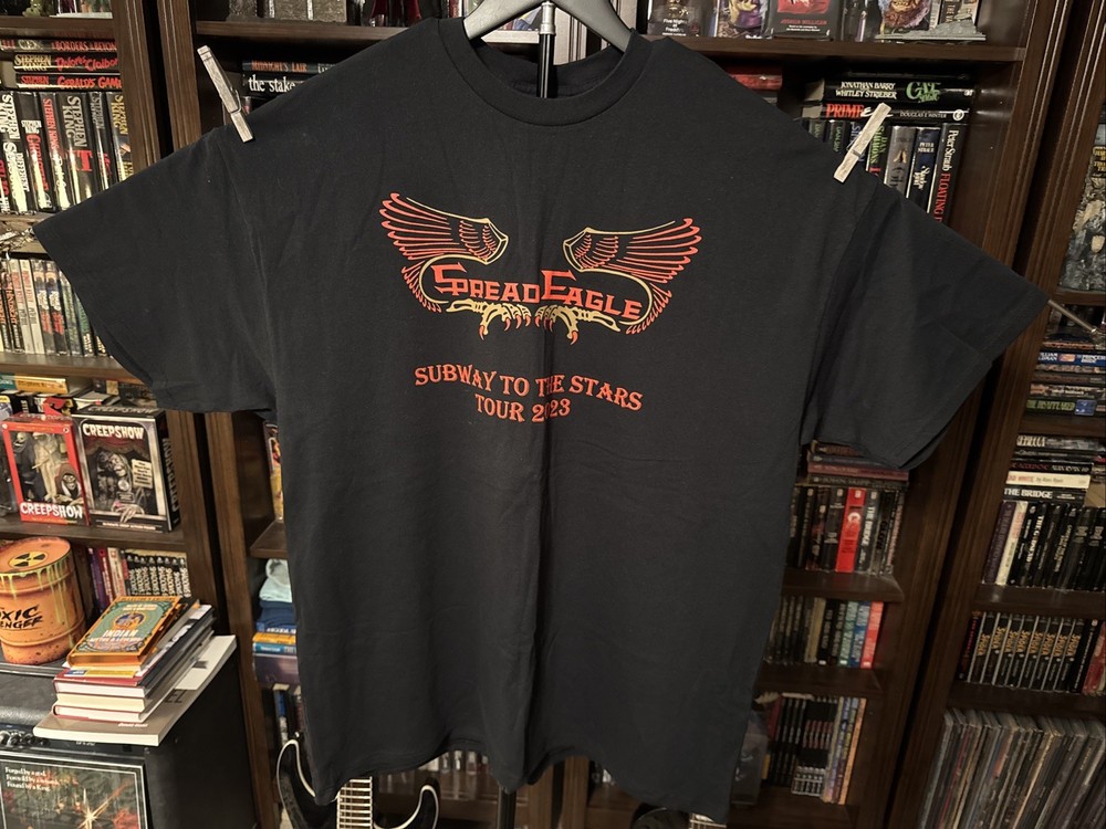 Spread Eagle 2023 Subway to the Stars Tour Shirt XXL (2X) Gildan