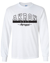 Akron Ohio State T-Shirt Long Sleeve Graphic Tees Unisex Apparel Design
