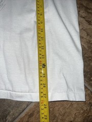 VTG Hanes Heavyweight 50/50 Crewneck Tee Cartoon Dog Hiking Single Stitch USA L