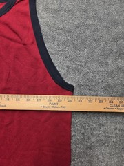 Old Navy Men’s Tank Top Red Size Large Wide Strap Sleeveless Regular Fit