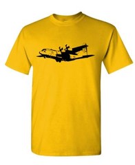 C-130 CARGO PLANE – usaf retro style – Cotton Unisex T-Shirt