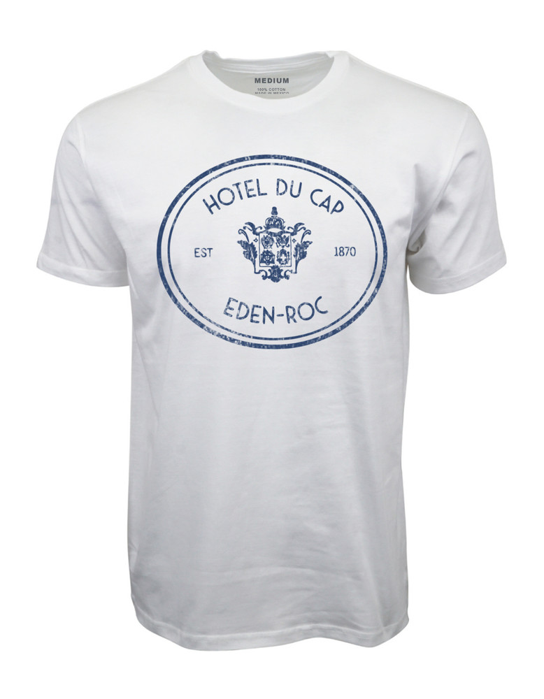 90s DU CAP EDEN ROCK GRAPHIC WHITE T-SHIRT