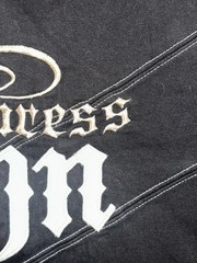 Express Men’s XXXL Black Crew Neck Graphic Print Embroidered Cotton T-Shirt