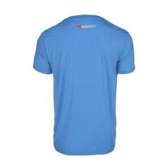 diadora Be One Crew Neck Short Sleeve Athletic T-Shirt Mens Blue Casual Tops 179