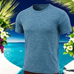 UNTUCKit Mens Med Performance T Shirt Short Sleeve Crew Neck Polyester Spandex