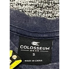 Colosseum Fresno State Bulldogs Mens Small Acid Wash Graphic T-Shirt Charcoal