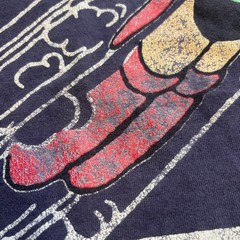 1990s Astro Boy Atom Vintage T Shirt Delta USA Made Anime Graphic Navy L