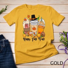 Happy Fall Y’all Pumpkin Truck Autumn Thanksgiving Unisex T-shirt