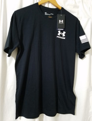 Under Armour 13070810 Gear Freedom Flag T-Shirt Blue Size MEDIUM Loose – NWT!!!
