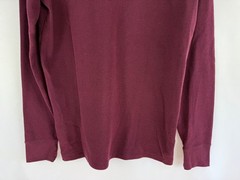 NEW American Eagle Men’s Plum 1/4 Button Standard Fit Waffle Henley Top Small S