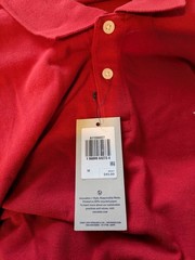 Dockers T-shirt Red Cotton Crewneck Short Sleeve Men’s Size M/Slim NEW